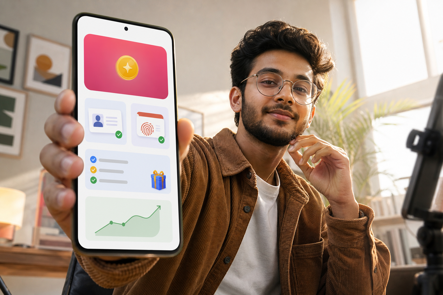step-by-step app onboarding for GARI airdrop