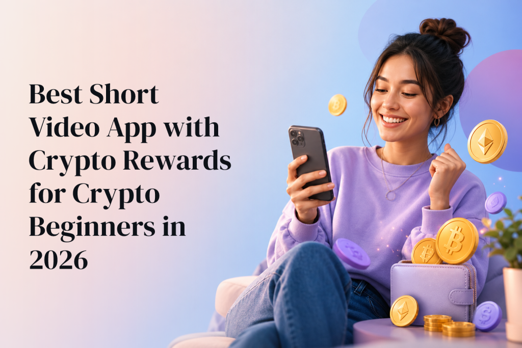 Best Short Video App with Crypto Rewards for Crypto Beginners in 2026